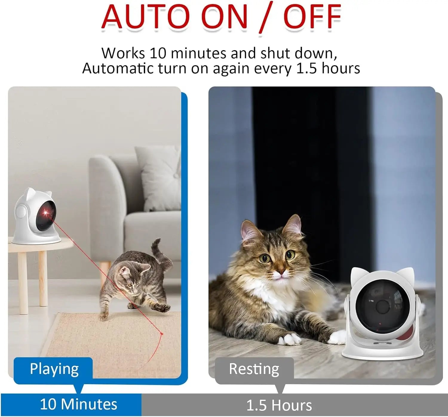 Cat Laser Toy Automatic Motion Activated