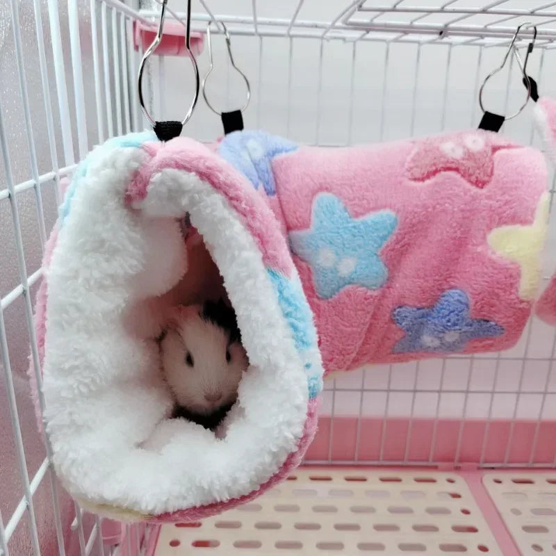 ultra-soft plush tunnel nest