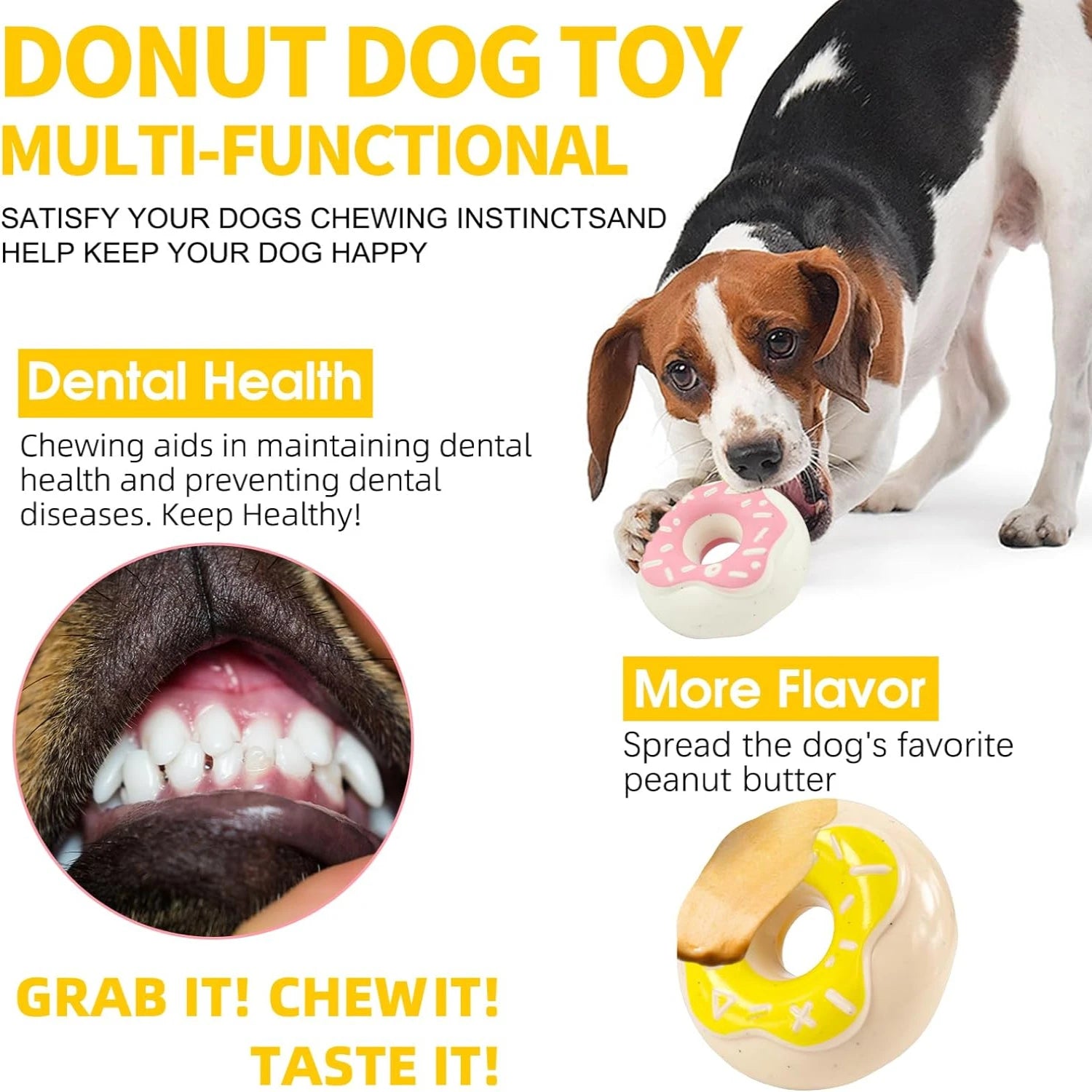 milk-flavored dog toy for aggressive chewers