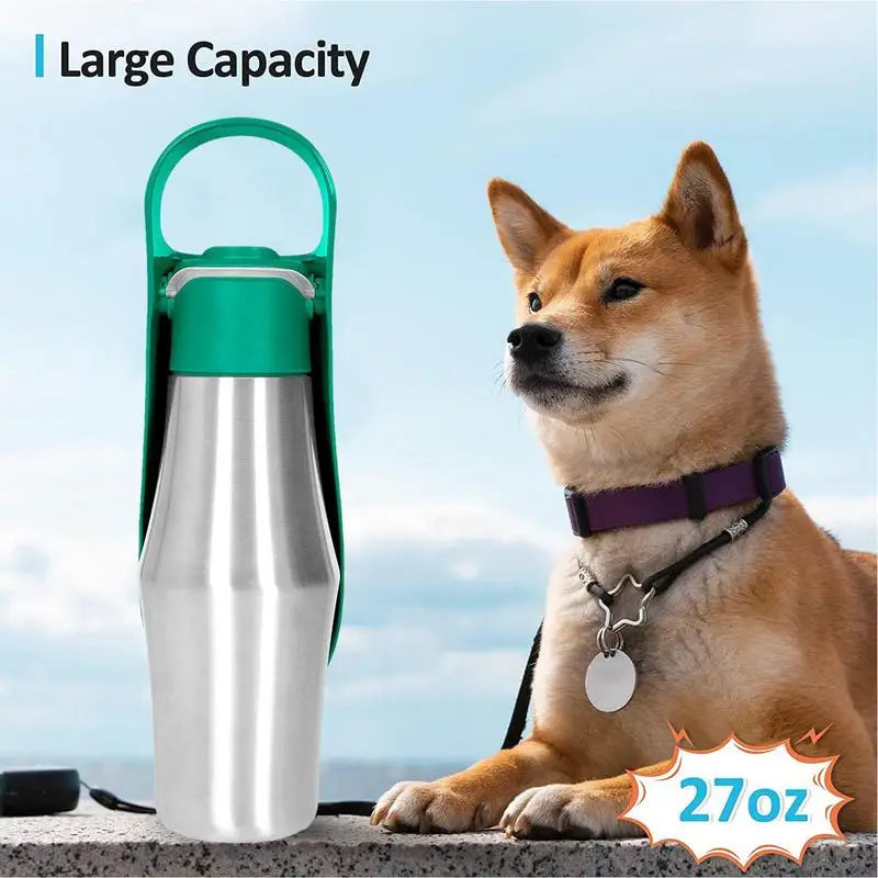 27oz Stainless Steel Travel Water Dispenser