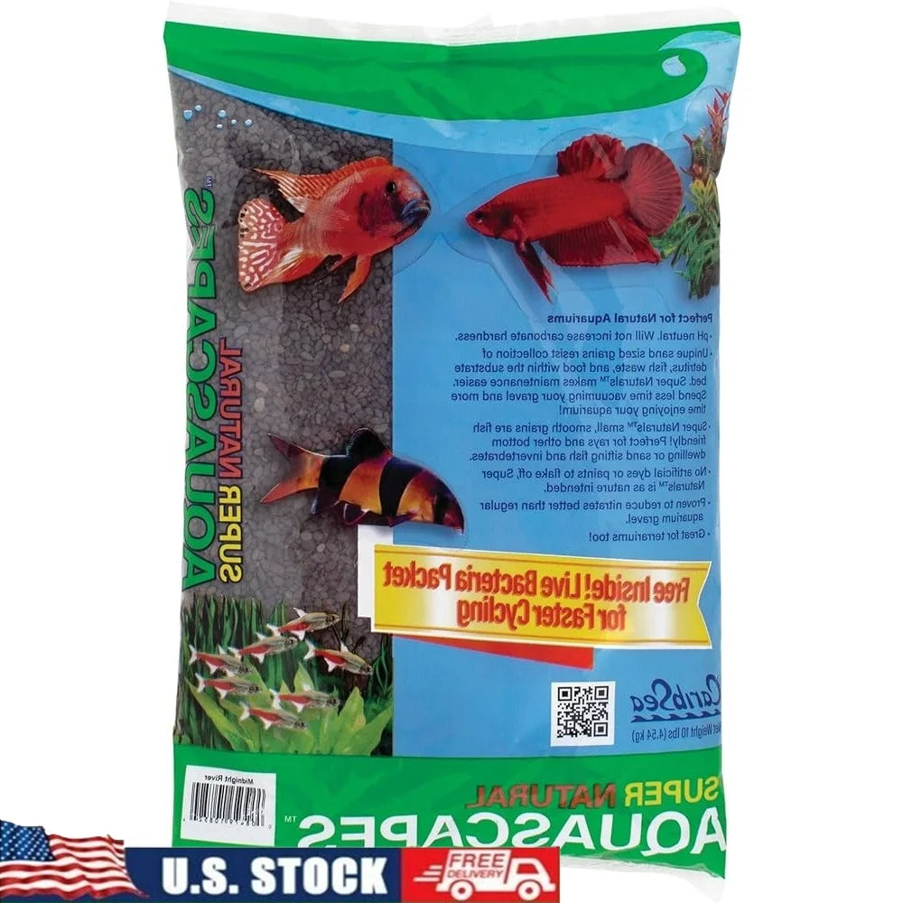 River Sand 10 lbs Fish Friendly Smooth Texture