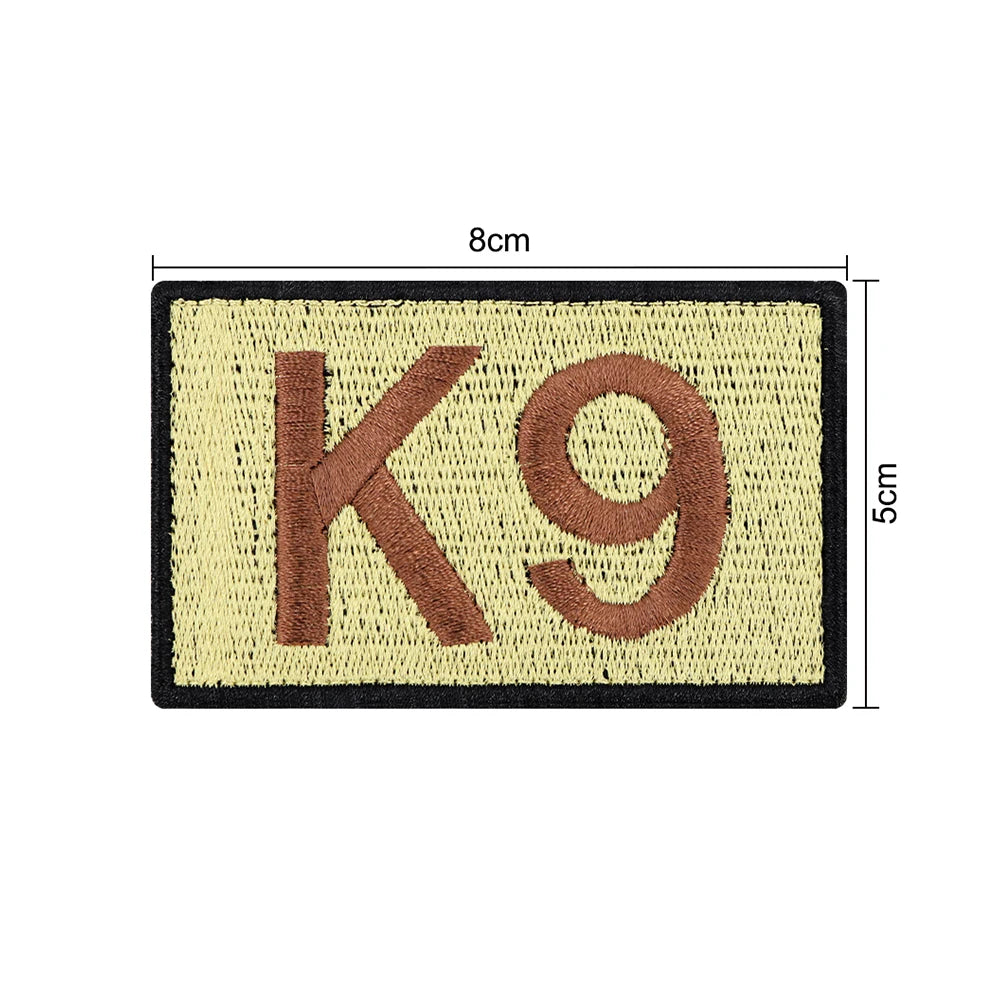 12 Pieces Tactical Patch Bundle For Dog Vest Harness