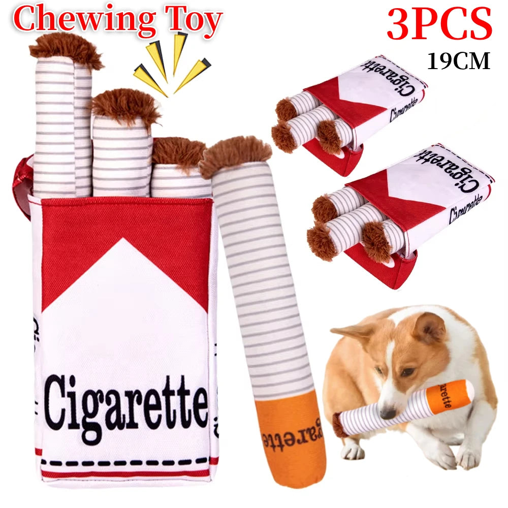 Cigarettes Dog Toy