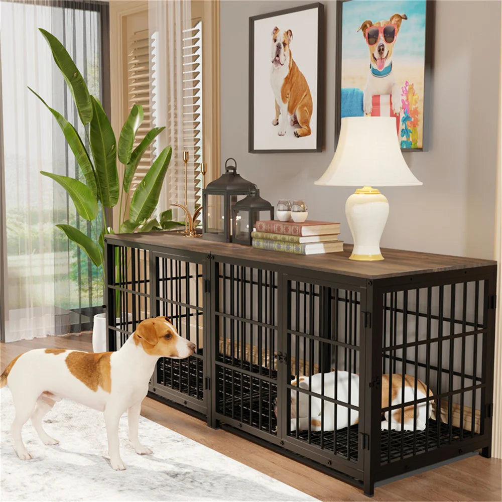 Wooden Dog Crate