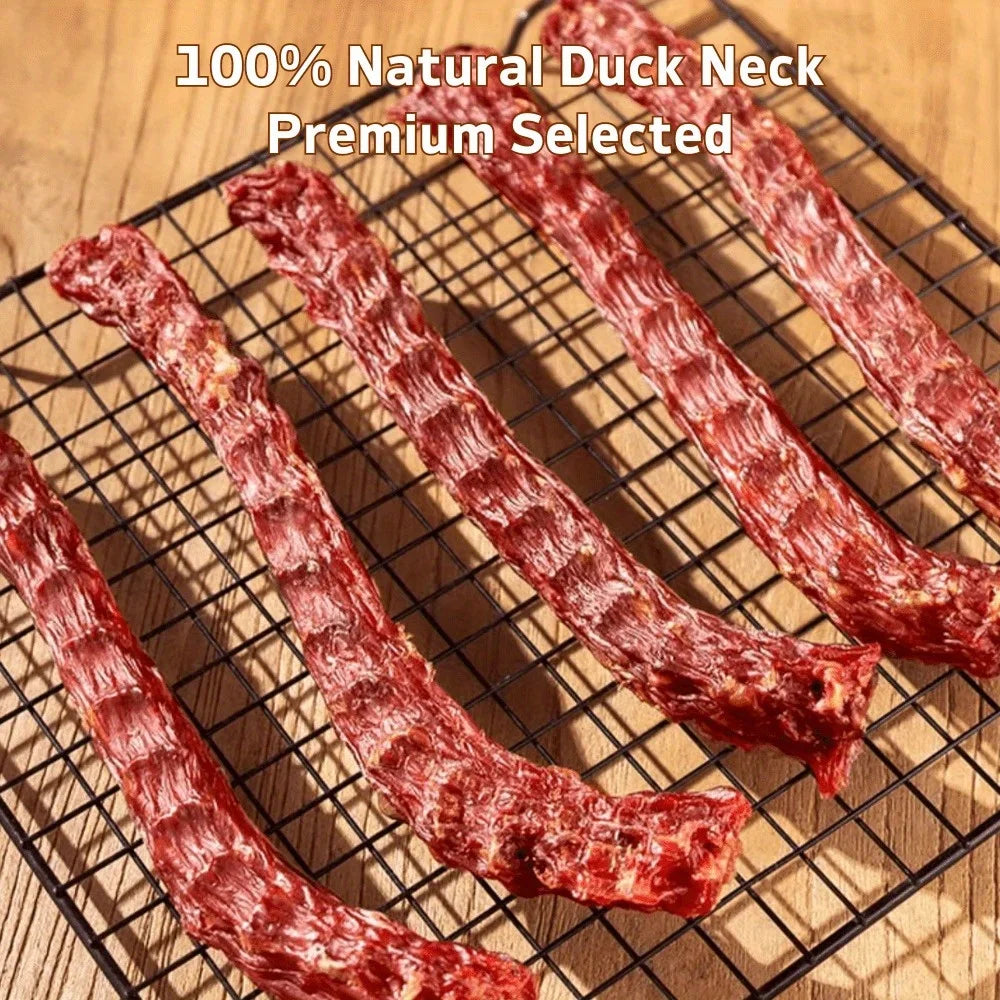 (3 Count x50g/1.76oz)Duck Necks, All Natural Ingredients, Natural Dog Treats, Healthy, Easily Digestible