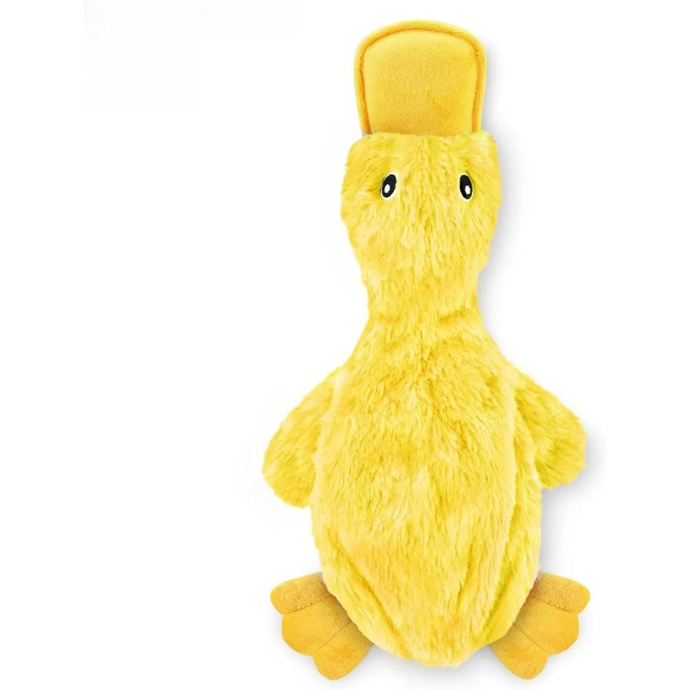 Cute No Stuffing Duck with Soft Squeaker