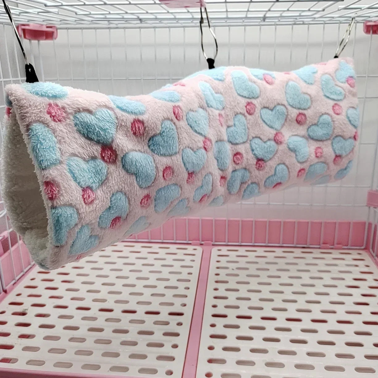 ultra-soft plush tunnel nest