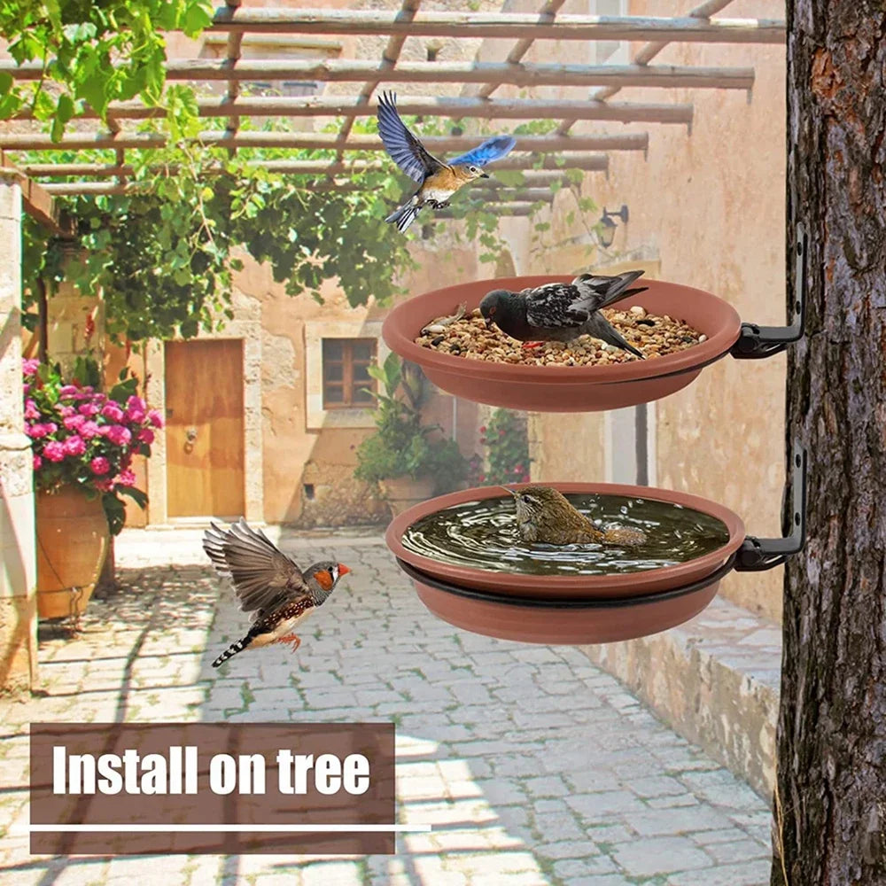 Tree Mounted Bird Tray Feeder