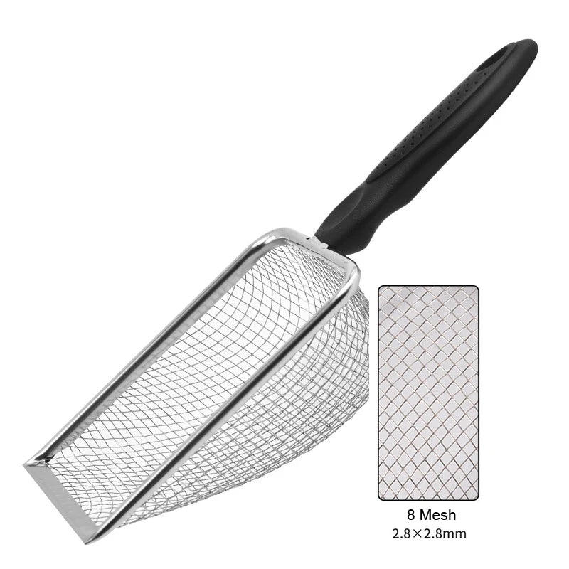Mesh Screen Fecal Spoon