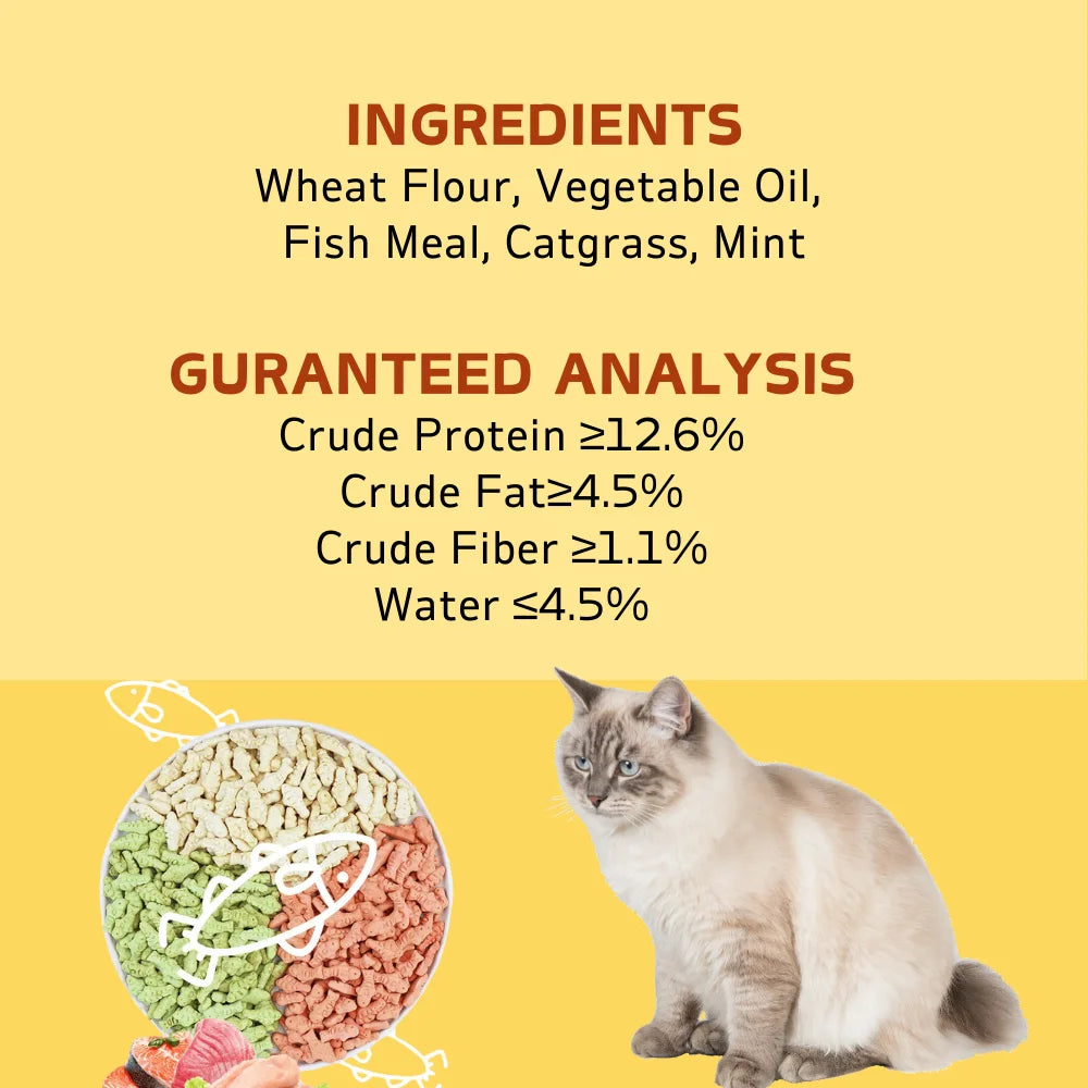 Cat Fish Shape Biscuit Treat