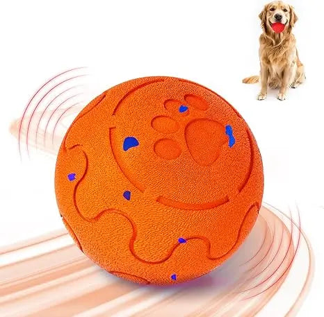 Interactive Dog Ball, Smart Dog Toy for Medium and Large Dogs, Automatic Moving, Rotating & Bouncing