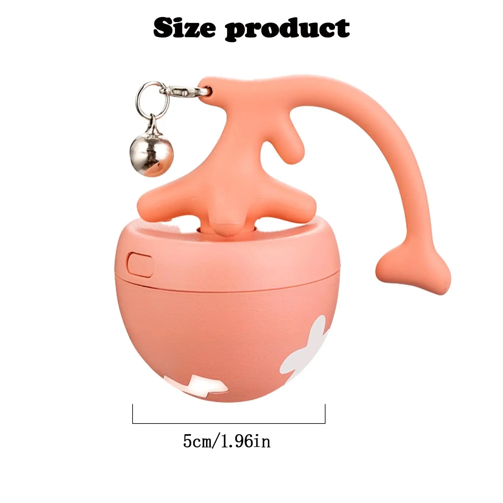 Cat toy fish bone spinning ball electric