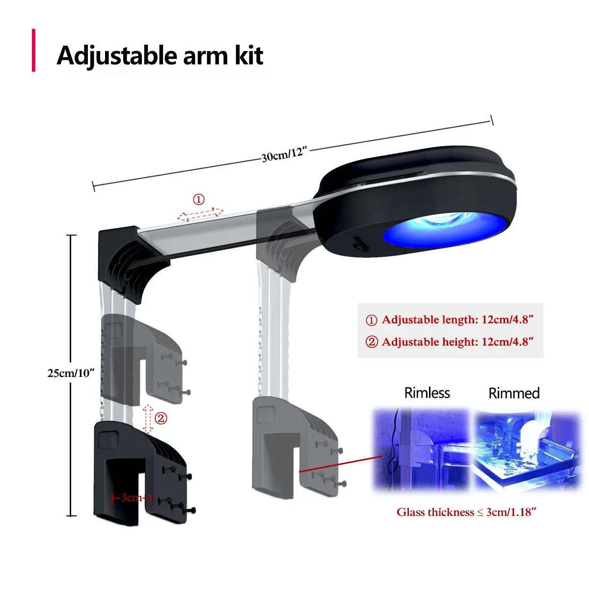 Pop Bloom-Nano Wi Fi Aquarium Light 60W