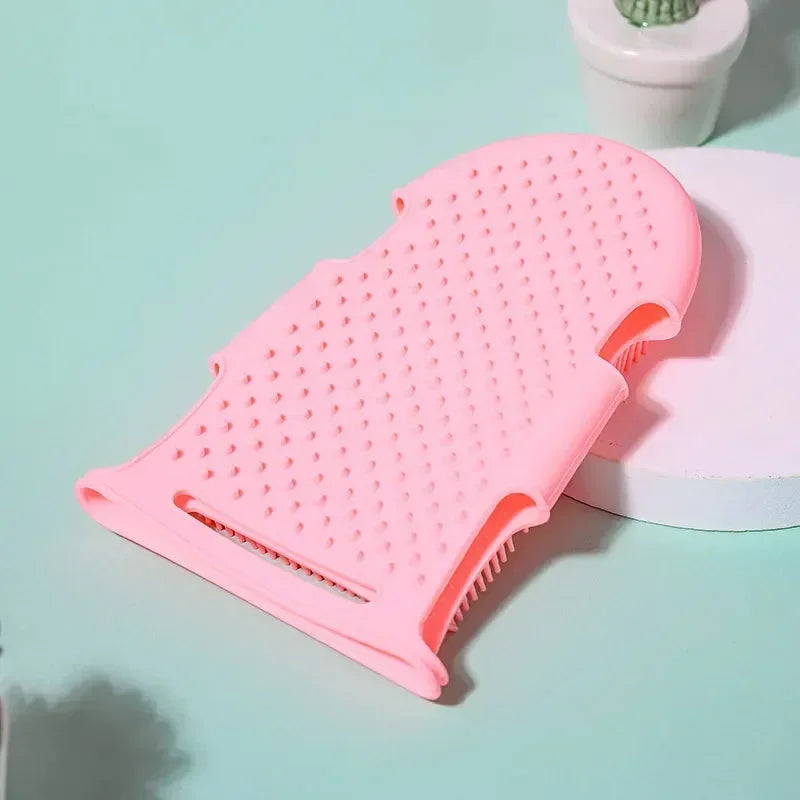 Dog Cat Bath Glove Deshedding Massage Brush