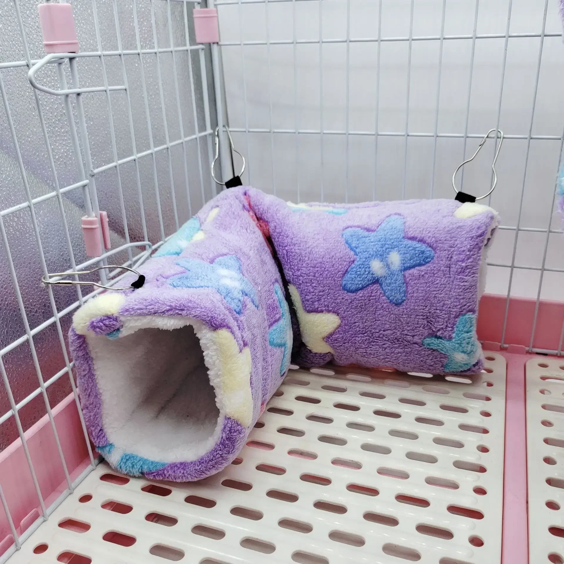 ultra-soft plush tunnel nest
