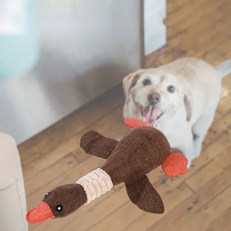Mallard Duck Dog Toy for Aggressive Chewers