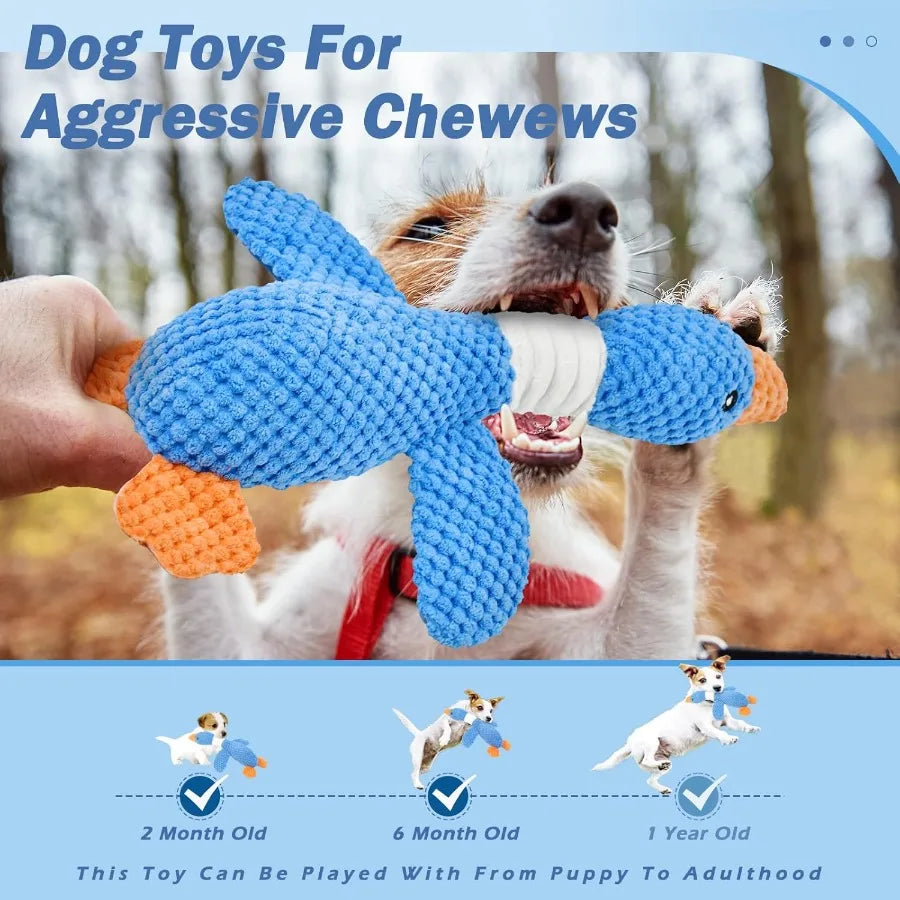 Goose Indestructible Dog Toys for Aggressive Chewer