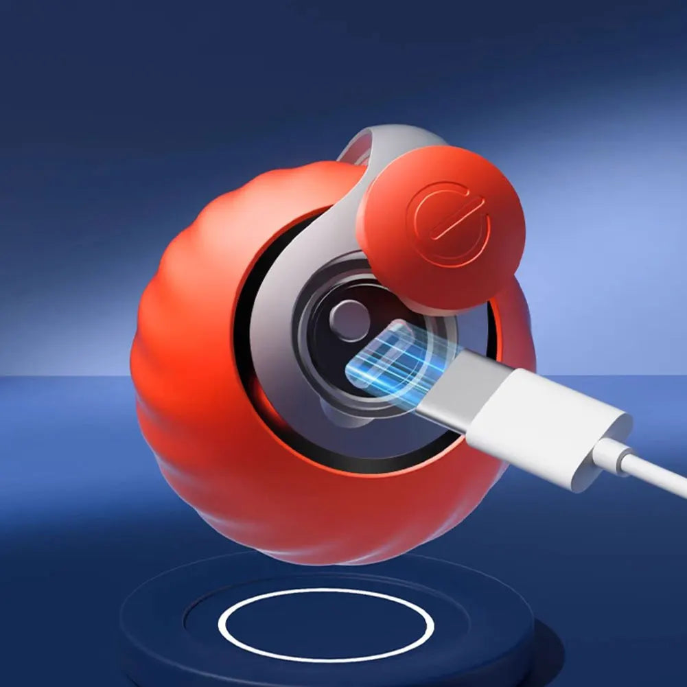 Automatic Moving Cat Toy Ball Smart Cat Toys USB Rechargeable