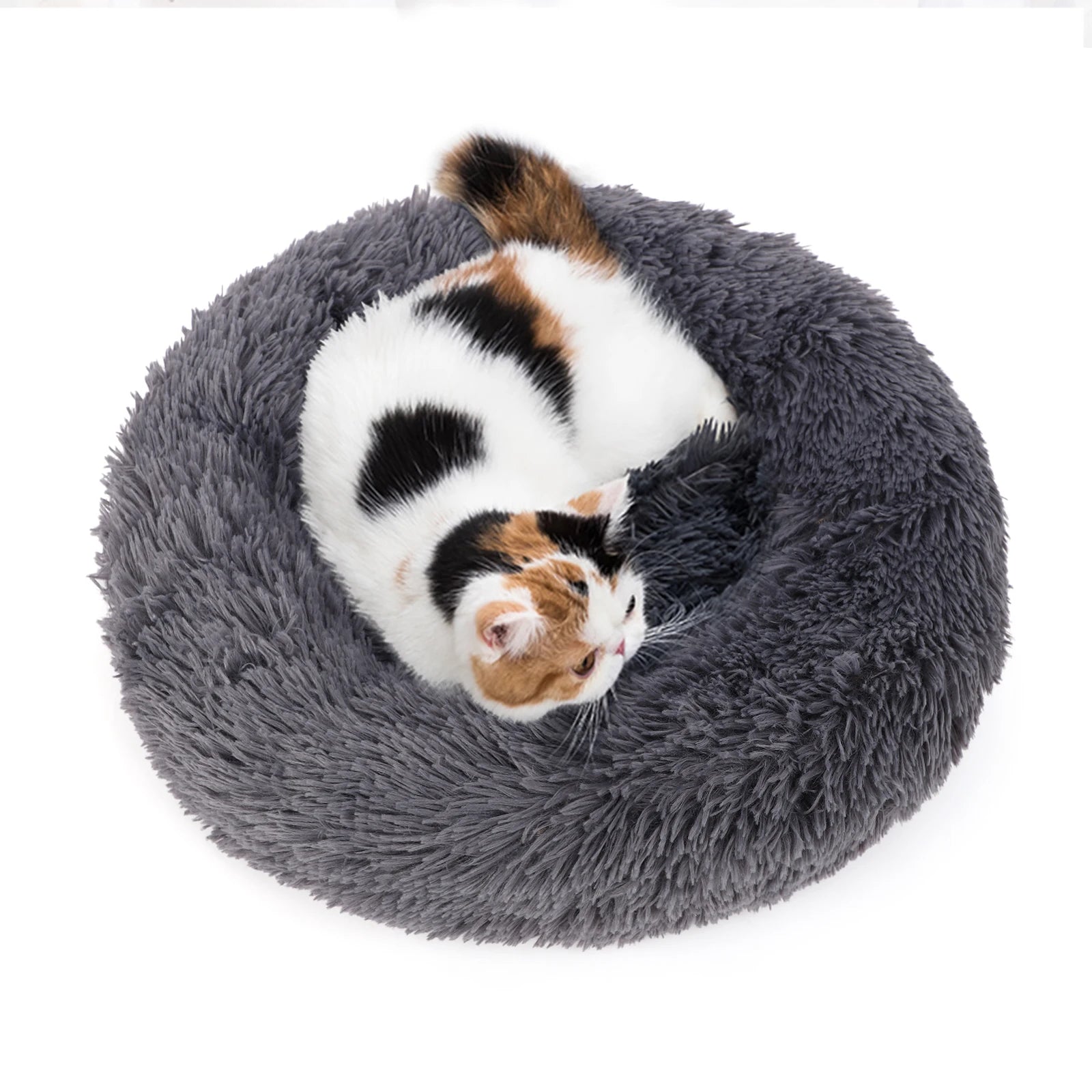 Pet  Beds Large Round Soft Plush