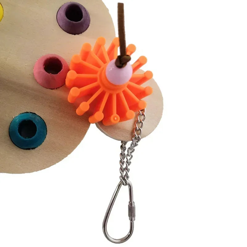Parrot Chew Toy Interactive Educational Trainer