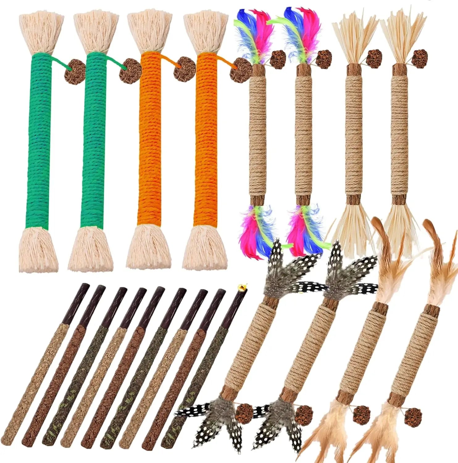 12 packs of Silver Vine Chewing Stick Cat Toys