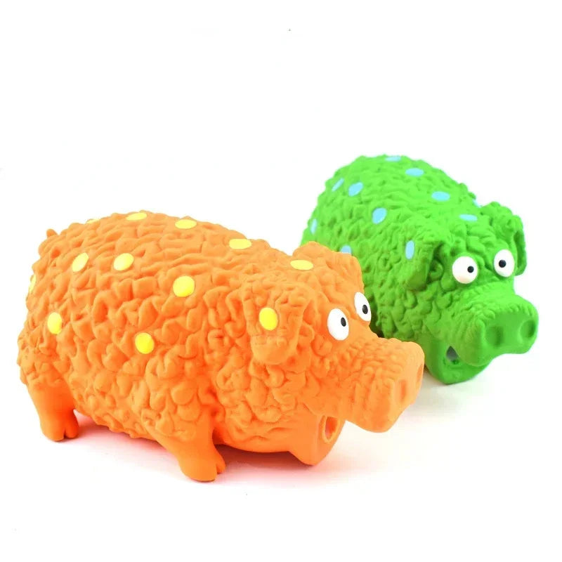 Pig Dog Squeaky Toy