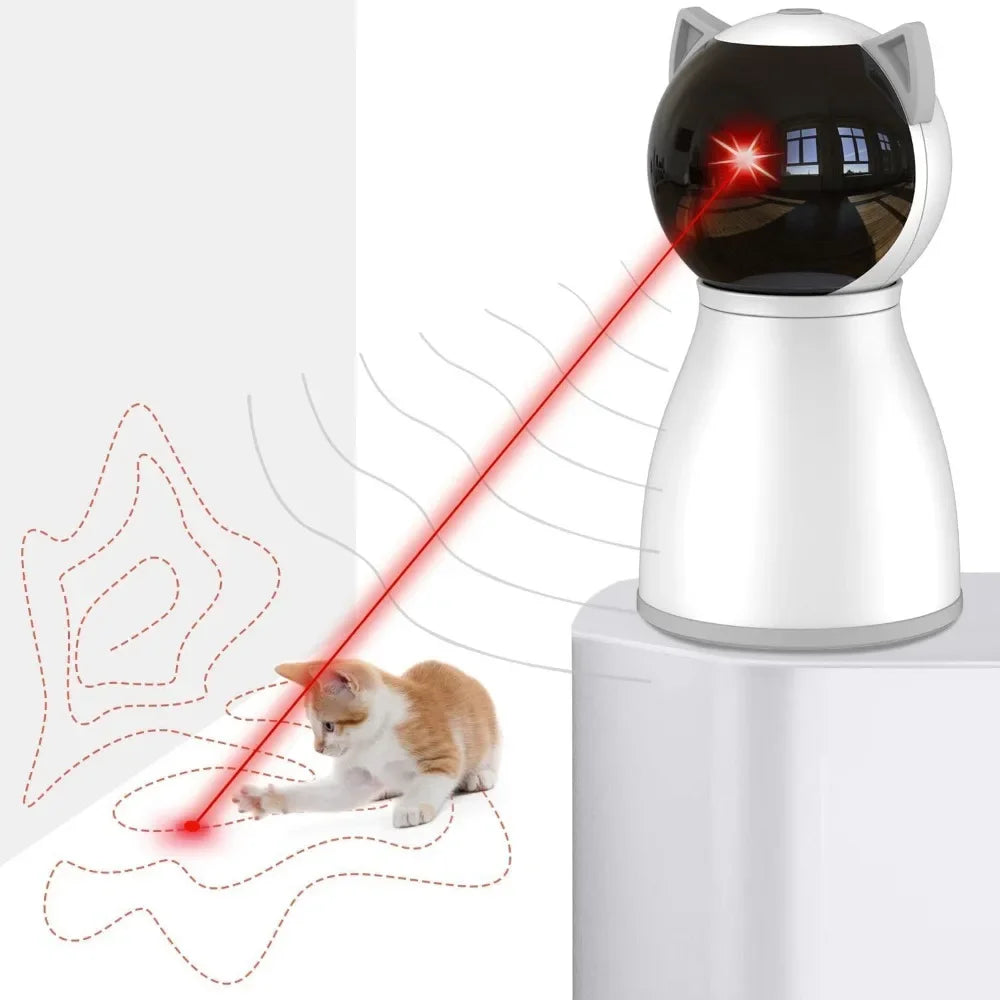 Motion Activated Rechargeable Automatic Cat Laser Toy