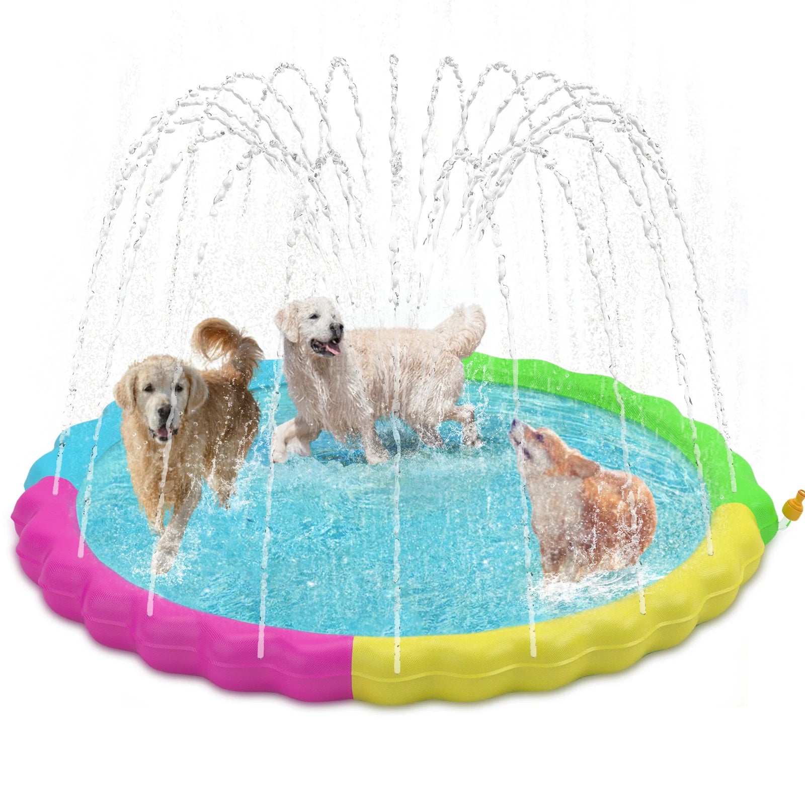 Sprinkler Pool for Dogs Outdoor Play