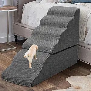 Dog Stairs for High Beds 30-36 inches Tall