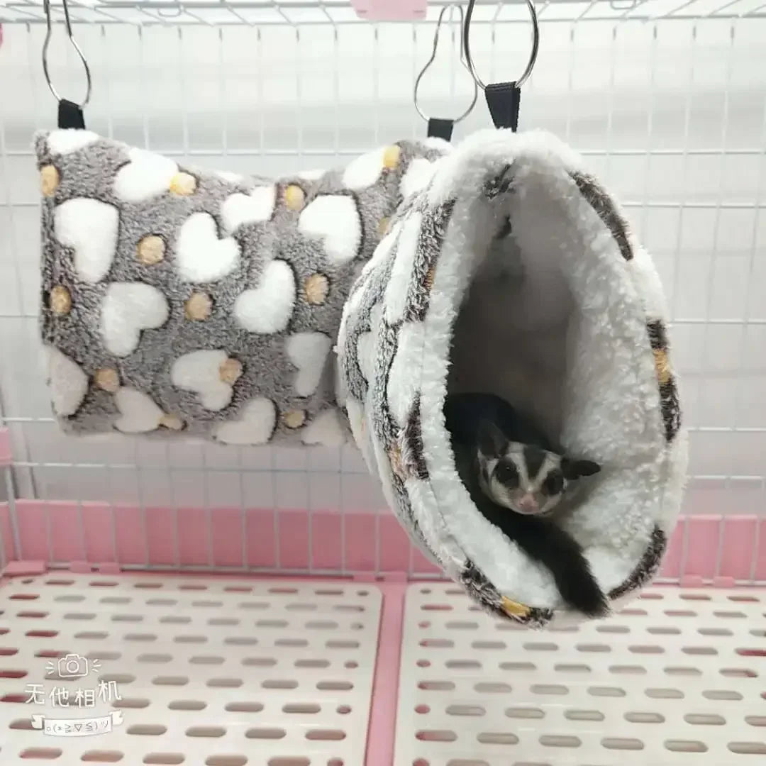 ultra-soft plush tunnel nest