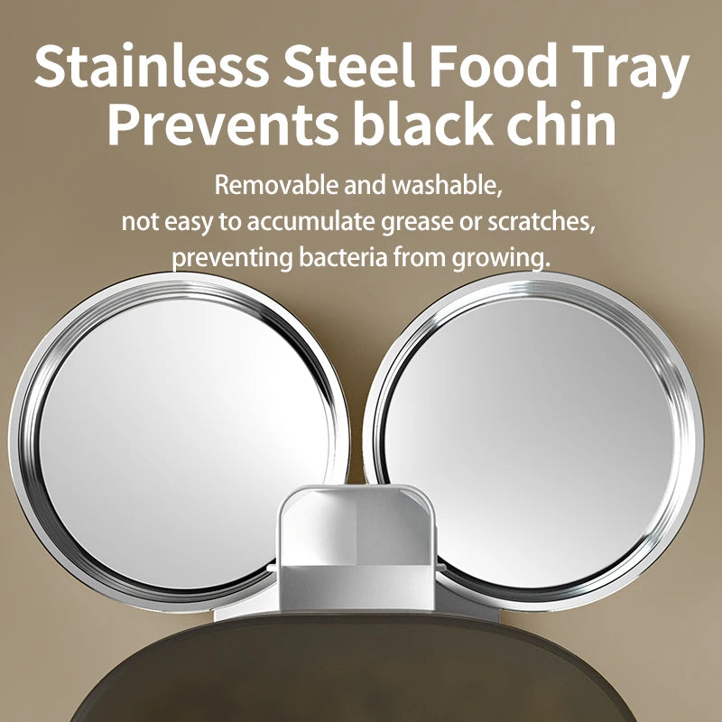 pet food dispenser 7L large capacity connect wifi timer dosing