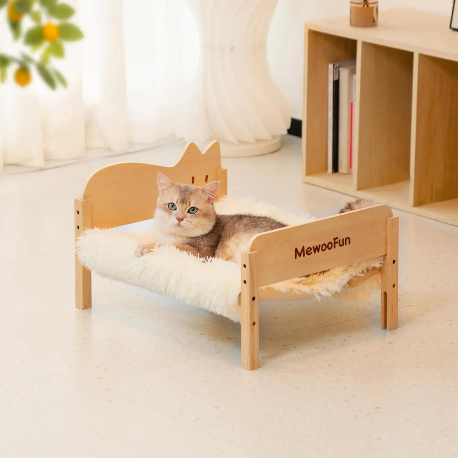 Cat  Bed Elevated  21.7" X 16"