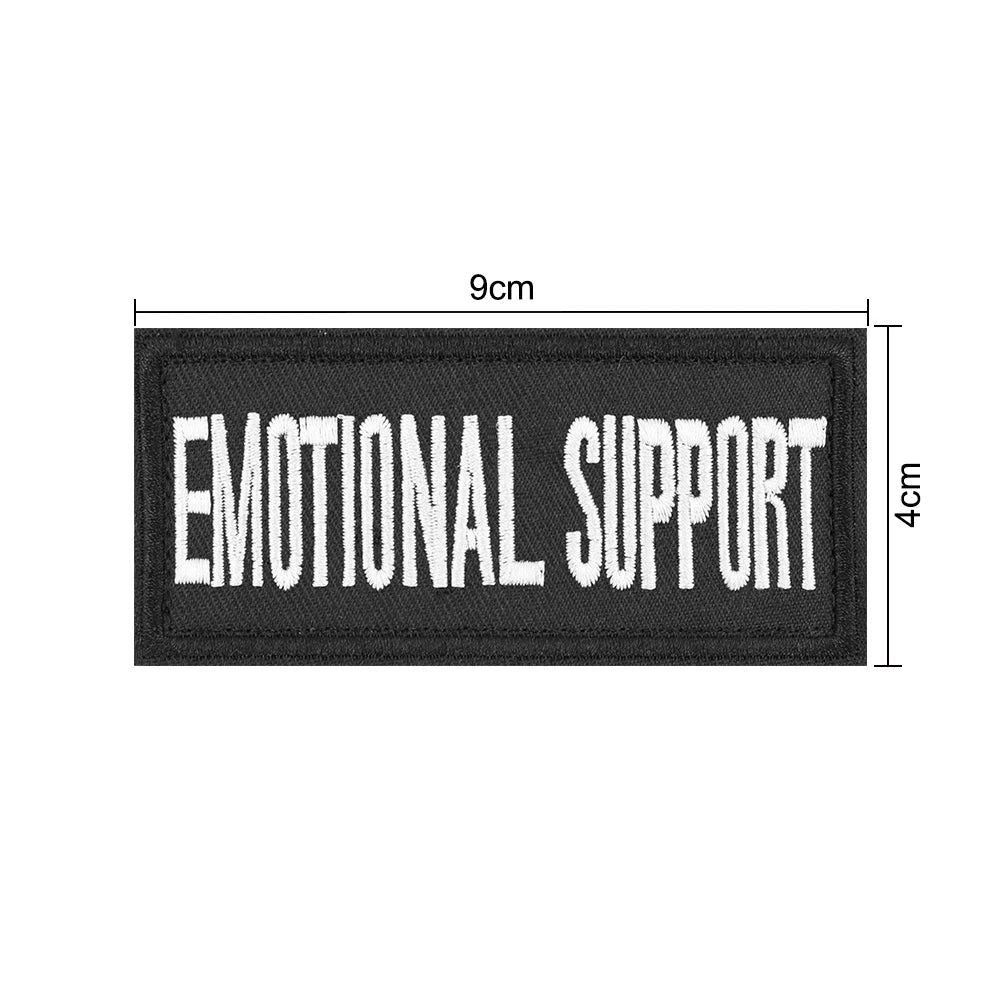 12 Pieces Tactical Patch Bundle For Dog Vest Harness