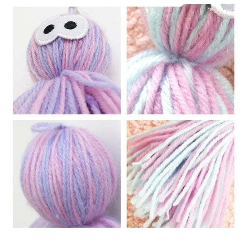 Wool Octopus Doll Cat Toy for Kitten