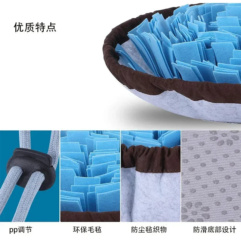 Dogs Snuffle Mat Pet Leak Food Anti Choking Mat