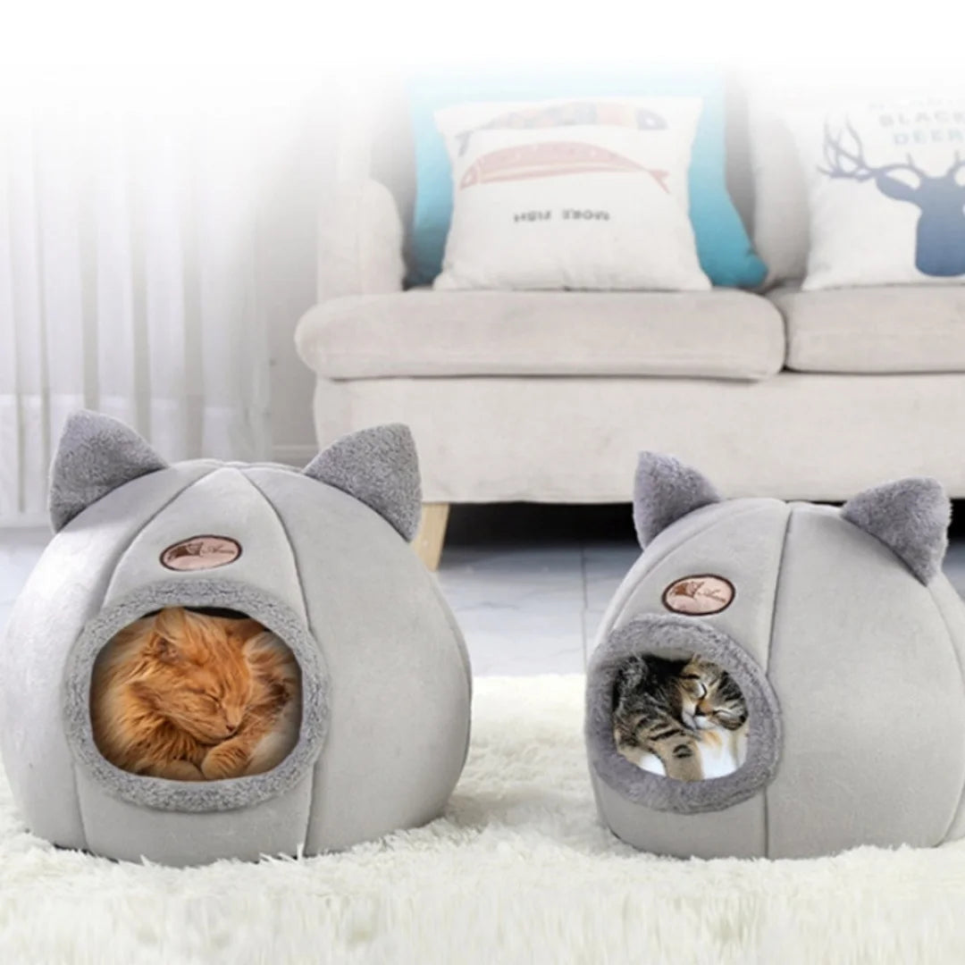 cat bed for cats Keep warm in winter  Comfortable and soft Machine washable