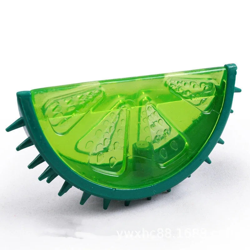 Cooling Chew Toy Reusable Dog  Teething  Durable Ice Frozen Fruit Shape Toys