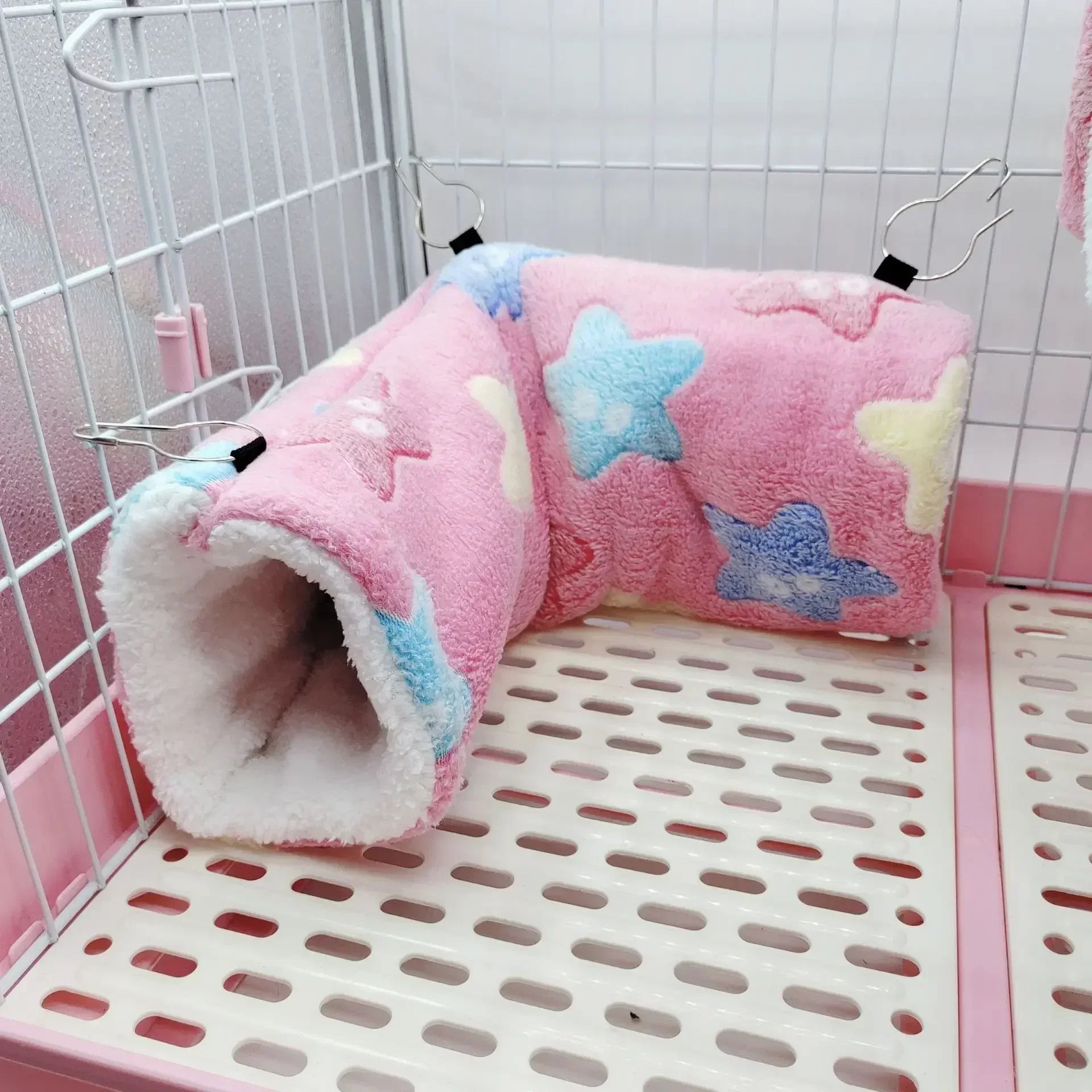 ultra-soft plush tunnel nest