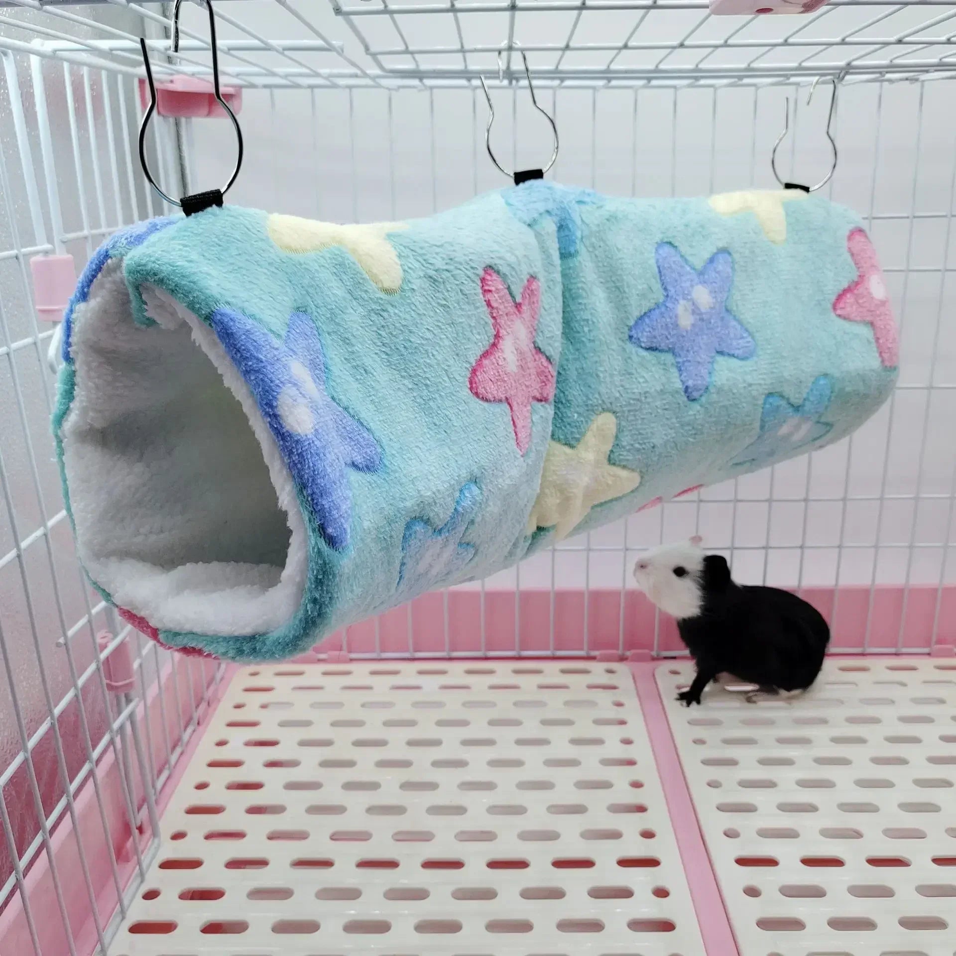 ultra-soft plush tunnel nest