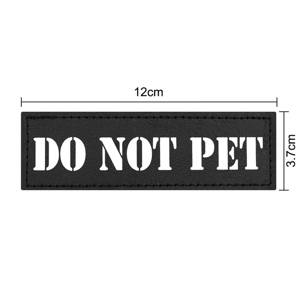 12 Pieces Tactical Patch Bundle For Dog Vest Harness