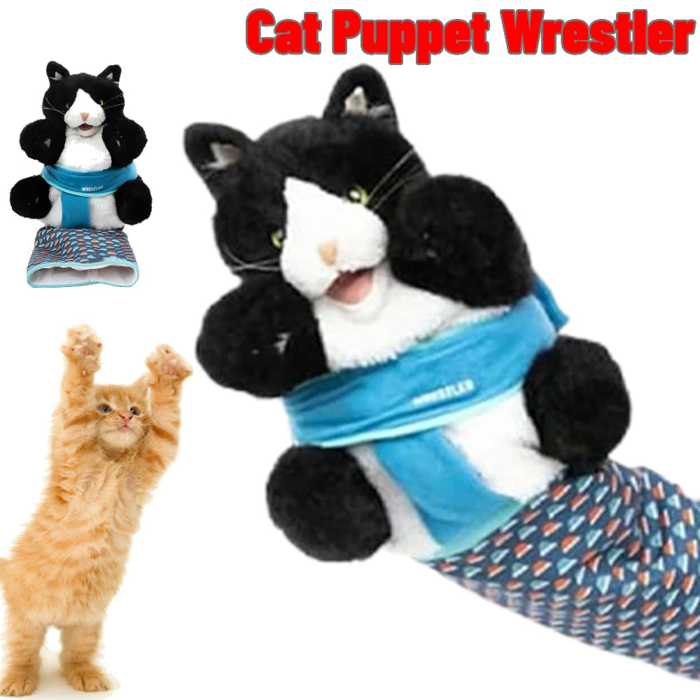 Interactive Cat Hand Puppet Toy – Play Glove for Safe Cat Interaction