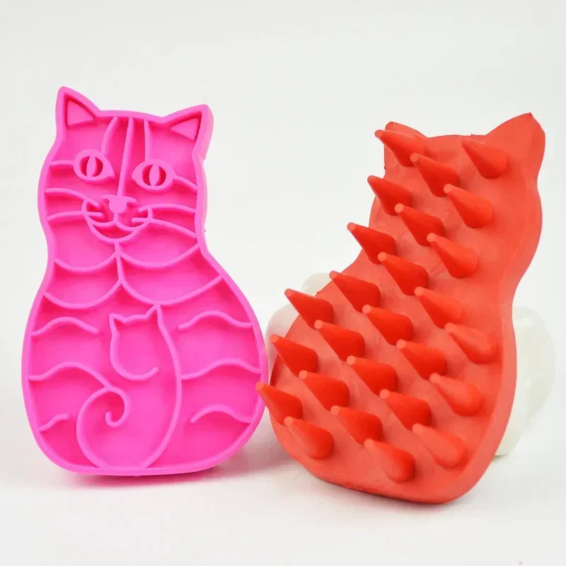 Cat Massage Fur Grooming Brush