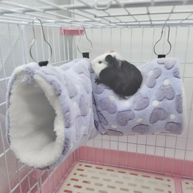 ultra-soft plush tunnel nest
