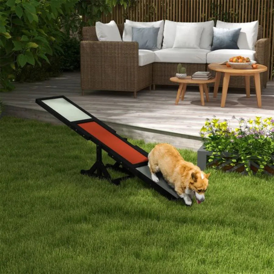 Dog Agility Ramp Pet Seesaw
