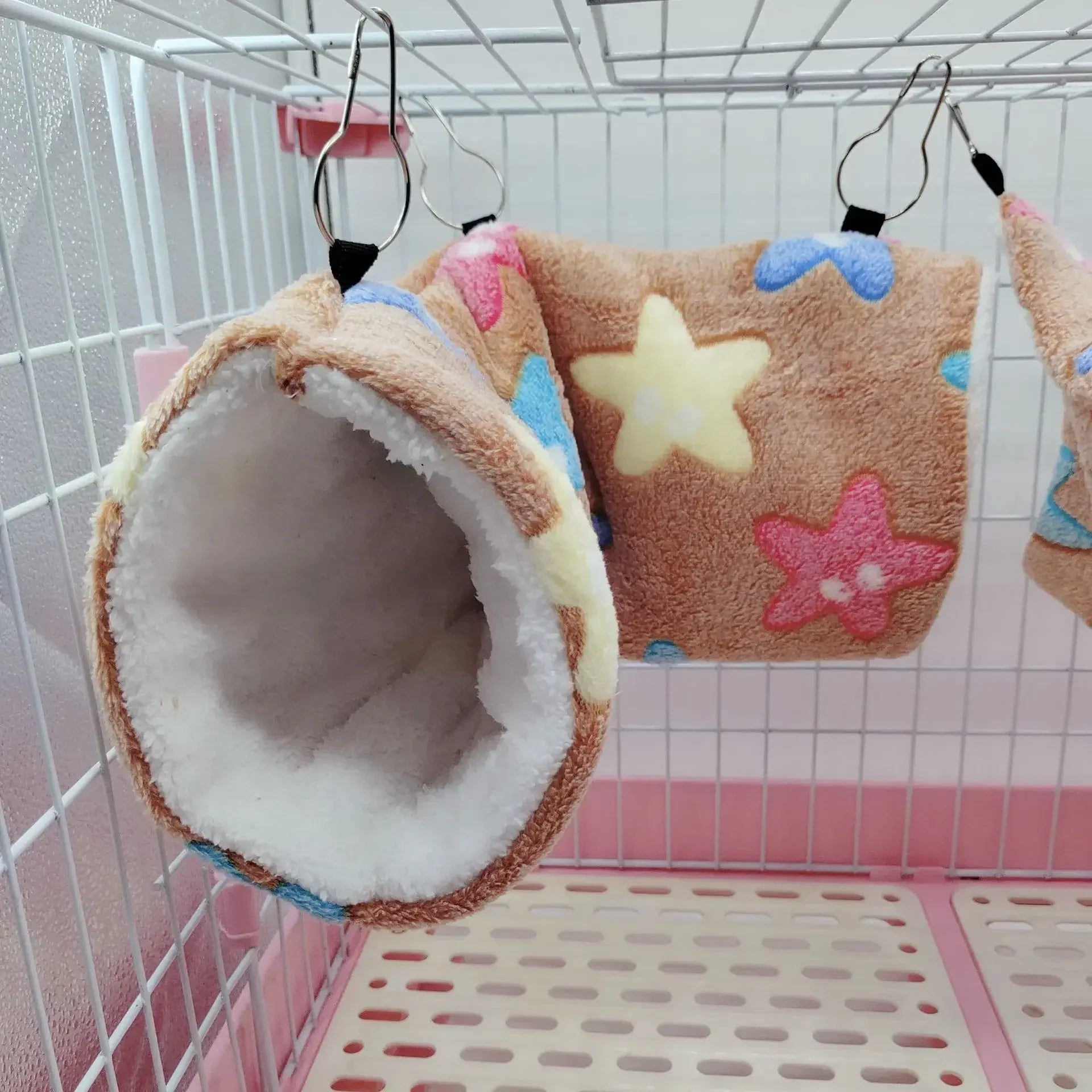 ultra-soft plush tunnel nest